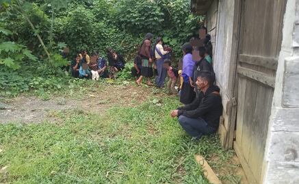 Indígenas tzotziles abandonan sus hogares en Pantelhó por violencia en Chiapas