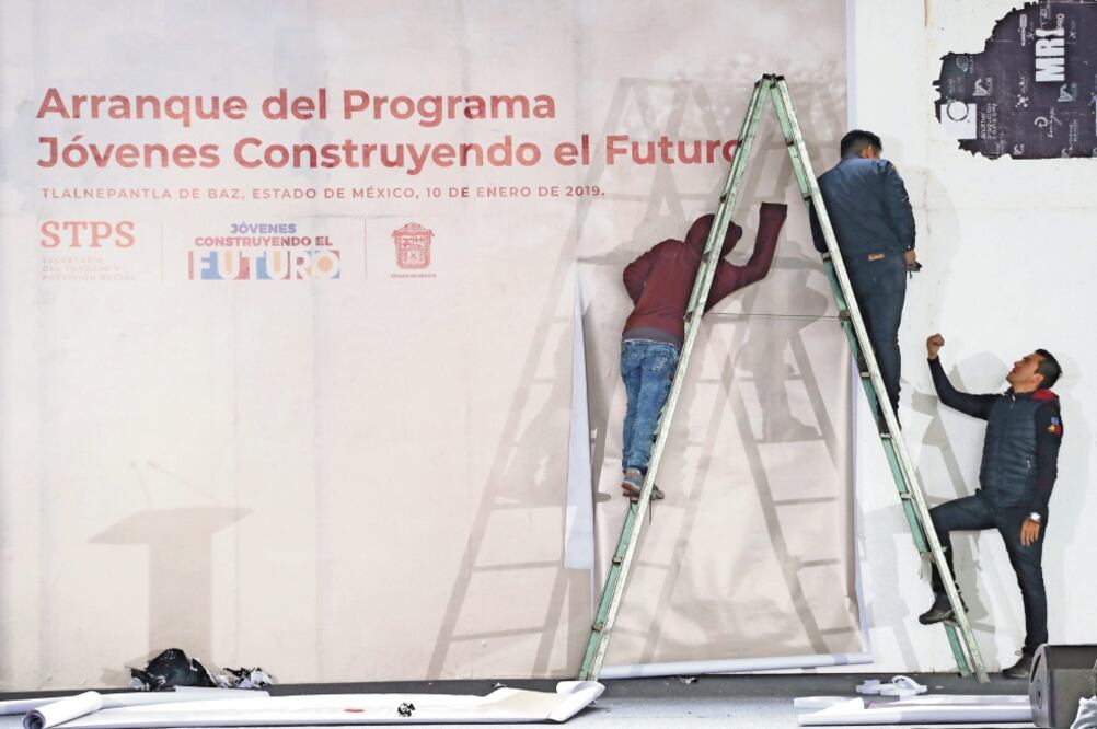 Entre los proyectos que deberán entregar evaluaciones para ser considerado en el presupuesto 2020 está el de Jóvenes Construyendo el Futuro. / ARCHIVO EL UNIVERSAL