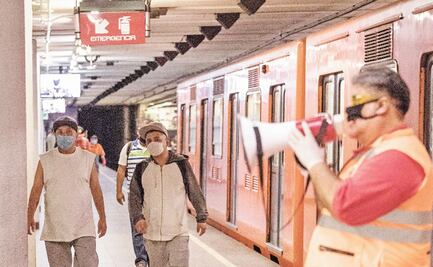 Cierran estaciones del Metro alrededor del Centro Histórico ante Covid-19