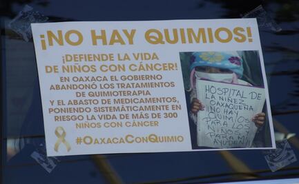 Tras protestas, Oaxaca anuncia compra emergente de medicamentos para niños con cáncer