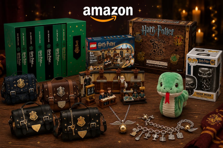 Celebra el cumpleaños de Harry Potter con ofertas en Amazon. Foto: Generada con IA