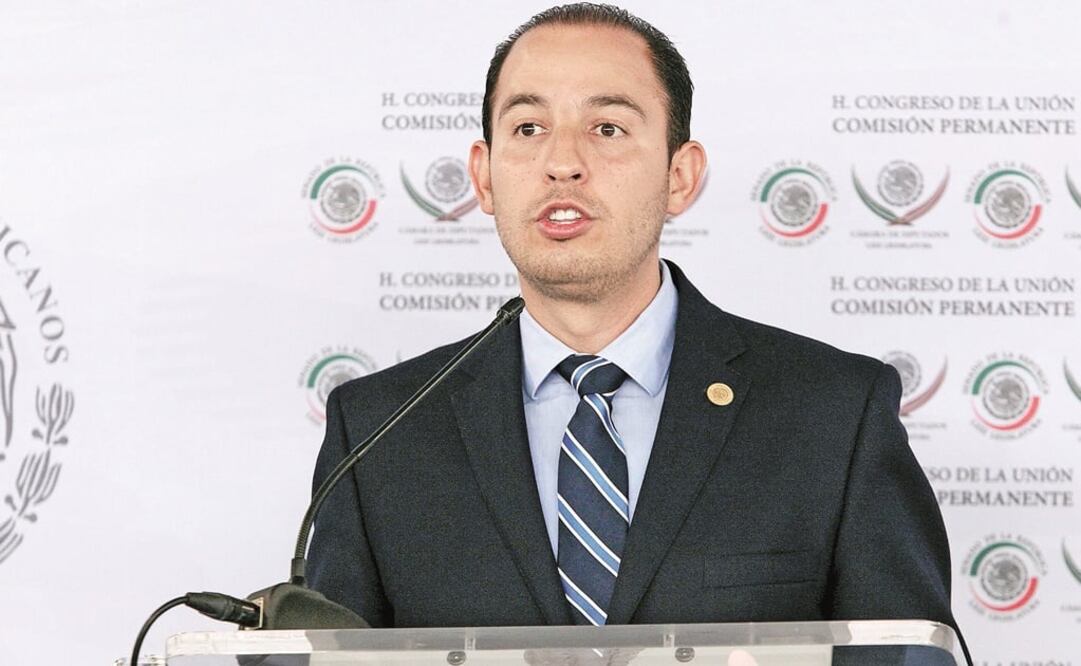 Marko Cortés, coordinador de diputados del PAN,dijo que el diálogo entre poderes debe ser constante y permanente (Foto: Archivo/El Universal)