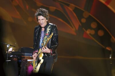 Ronnie Wood vence al cáncer y está listo para rodar de nuevo