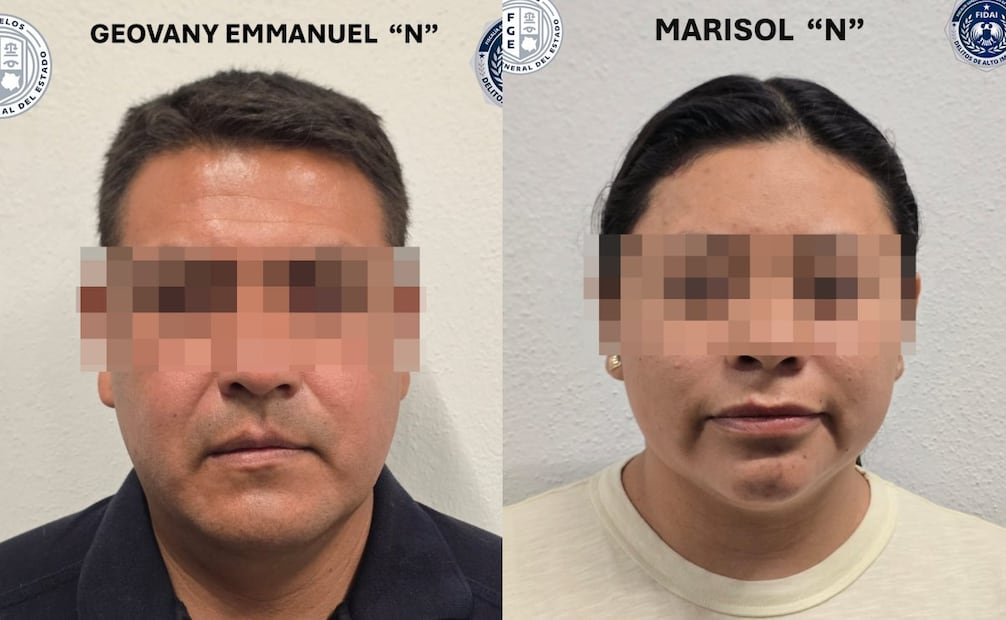 El director de la Policía Municipal, Geovany Emmanuel González, detenido por el mismo delito, obtuvo su libertad a falta de elementos; Marisol seguirá en prisión preventiva. | Foto: Especial.