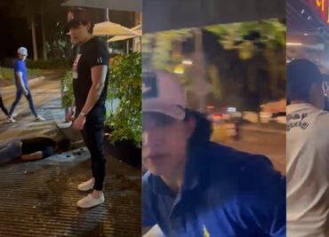 Video. “Me rompieron el pie”, jóvenes golpean a hombre gay afuera de una taquería en Masaryk