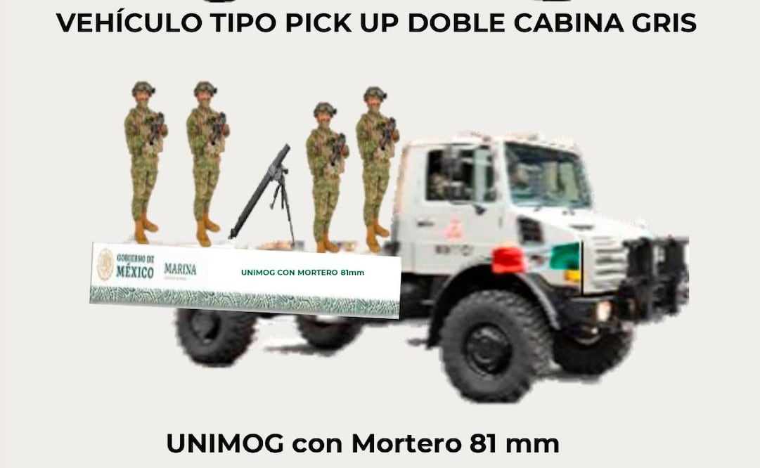 Estrenan página web del desfile militar 2022 con imágenes que parecen memes