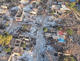 A un mes de la inundación, avanza lento la reconstrucción de Poza Rica