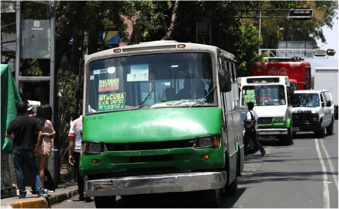 ¿Qué aseguradoras protegen a los taxistas y microbuseros? (Foto: Valente Rosas)