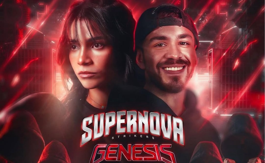 el evento de box combina el espectáculo, el deporte y el entretenimiento digital. Foto: Redes Sociales