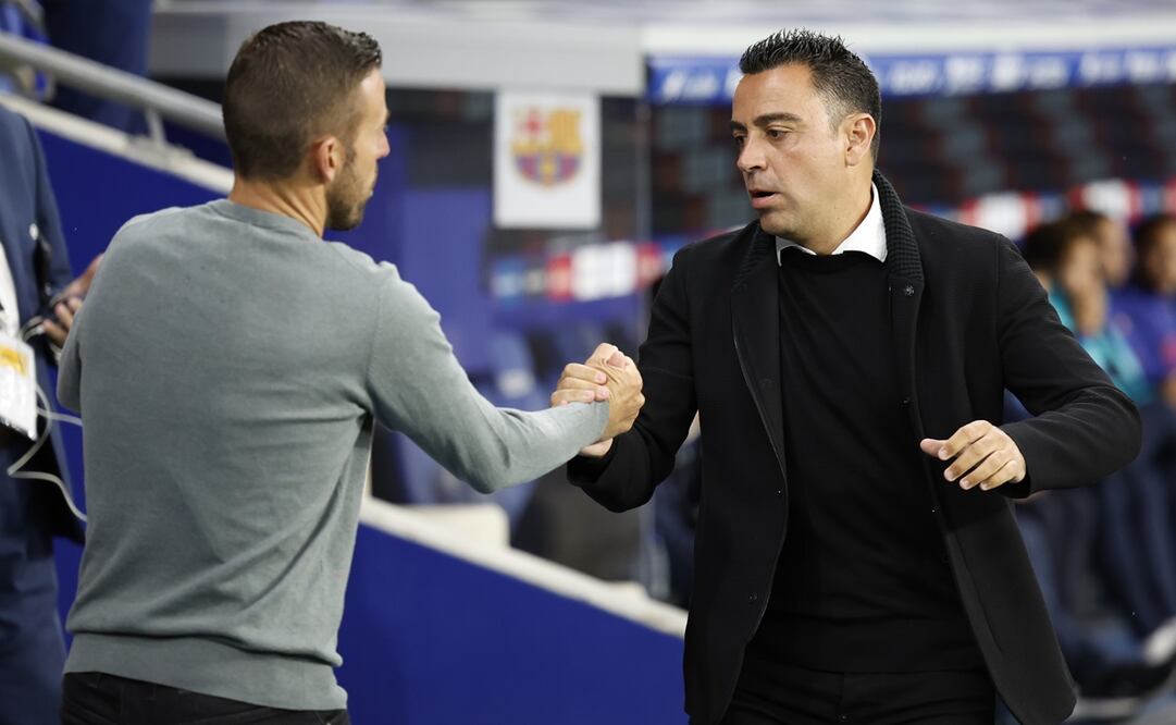 Xavi Hernández y Diego Martínez - Foto: AP