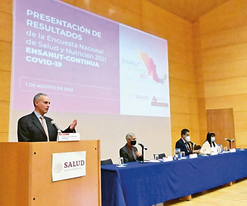 El subsecretario de Prevención y Promoción de la Salud, Hugo López-Gatell Ramírez, comentó que el coronavirus dejó grandes lecciones al país. Foto: SECRETARÍA DE SALUD