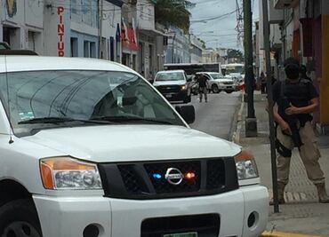 Realizan cateo en tienda de telas en Mérida