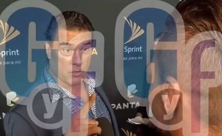Eduardo Yáñez se molesta con reportero y lo agrede