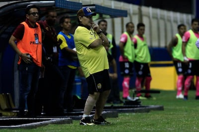 Maradona es suspendido en la liguilla del Ascenso MX