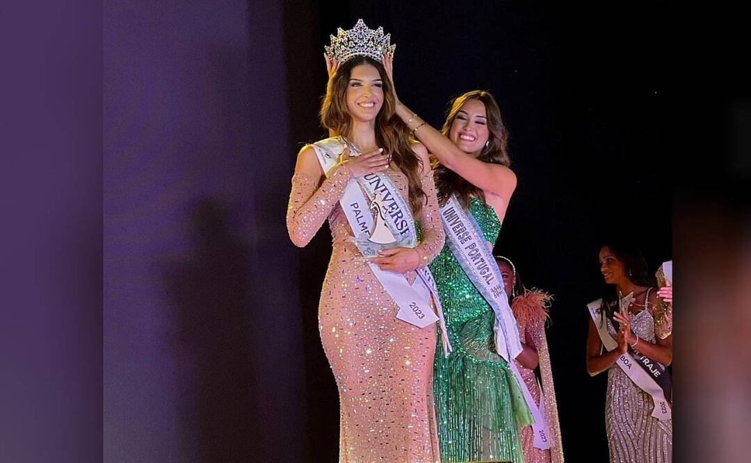 Marina Machete, una azafata de 28 años, fue coronada Miss Portugal el jueves en Borba. Foto: Tomada de ING Missportugaloficial/El Universal