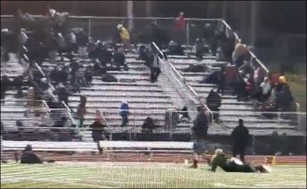 Tiroteo en partido de futbol americano deja dos heridos