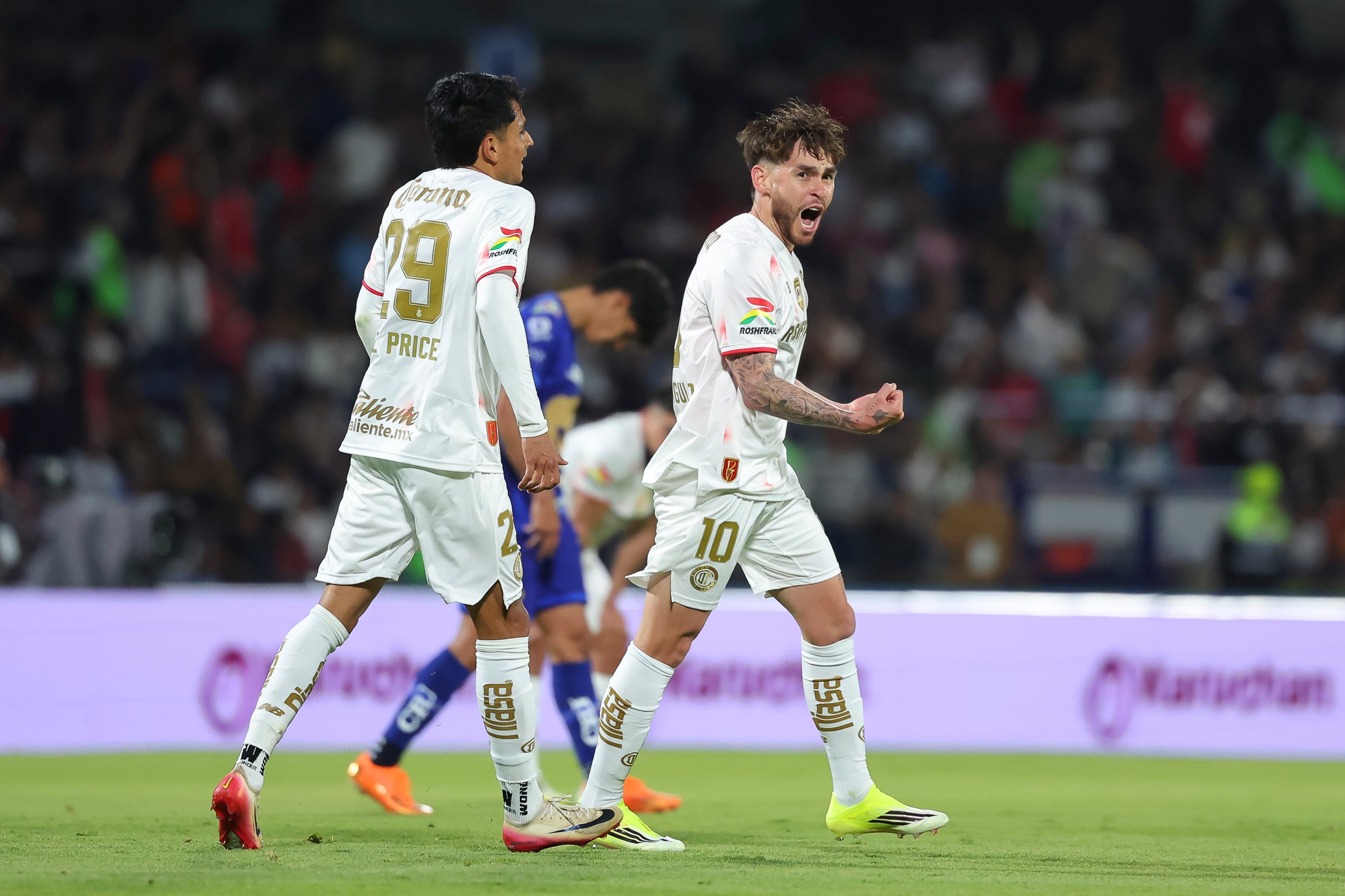 Resultado: Pumas pierde el invicto con remontada del Toluca 