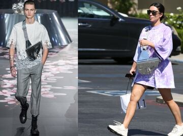 Kim Kardashian gasta 680 mil pesos en una bolsa metalizada de Dior