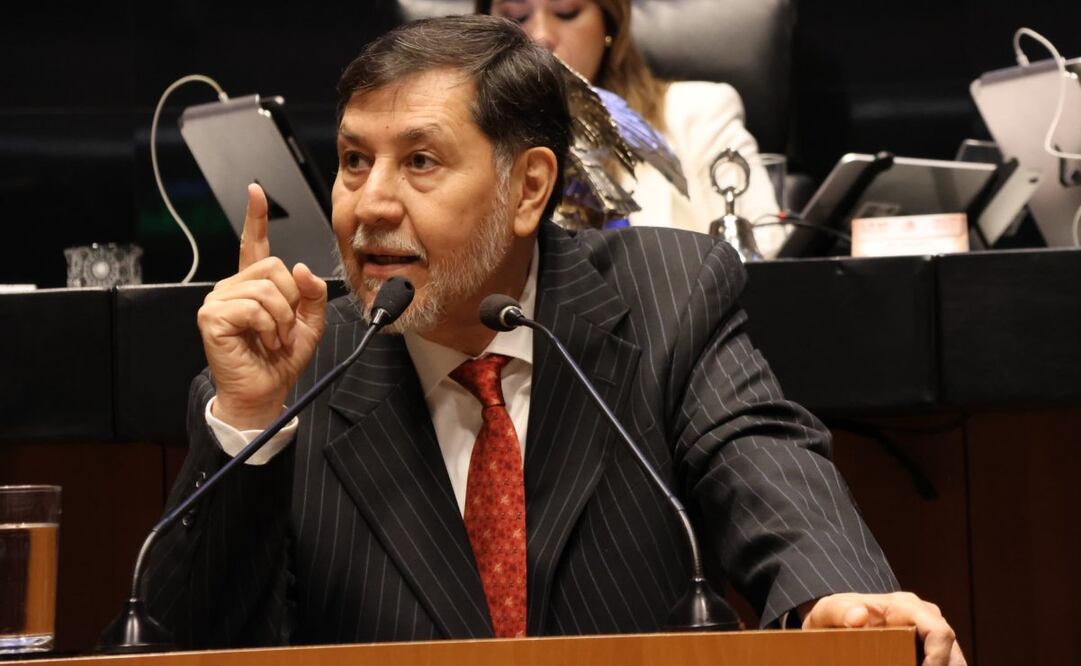 Gerardo Fernández Noroña, expresidente de la Mesa Directiva del Senado de la República. Foto: Especial