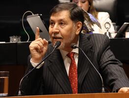 El PRI va a desaparecer en 2027 por culpa de Alito Moreno, asegura Noroña