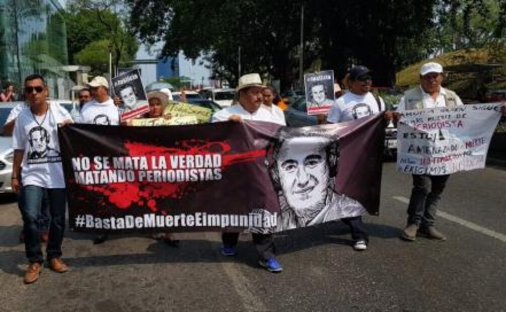 Periodistas exigen esclarecer asesinato de Juan Carlos Huerta en Tabasco