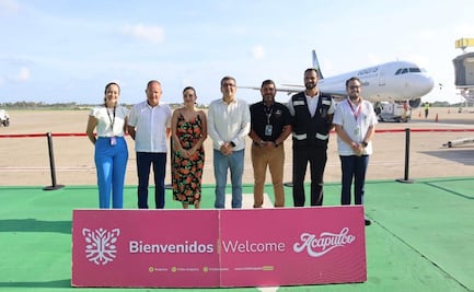 Acapulco recibe el primer vuelo directo desde el Aeropuerto Internacional del Bajío