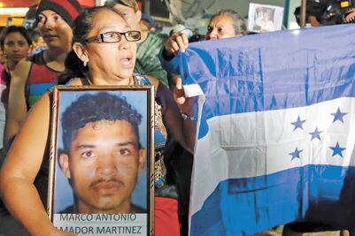 Búsqueda de sus hijos, con poco éxito