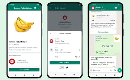 Verdulería en WhatsApp. En India puedes comprar verduras en la app