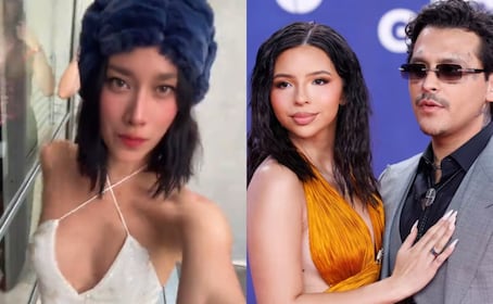 Ángela Aguilar ‘se mete’ en la controversia y acompaña a Nodal en concierto con su violinista