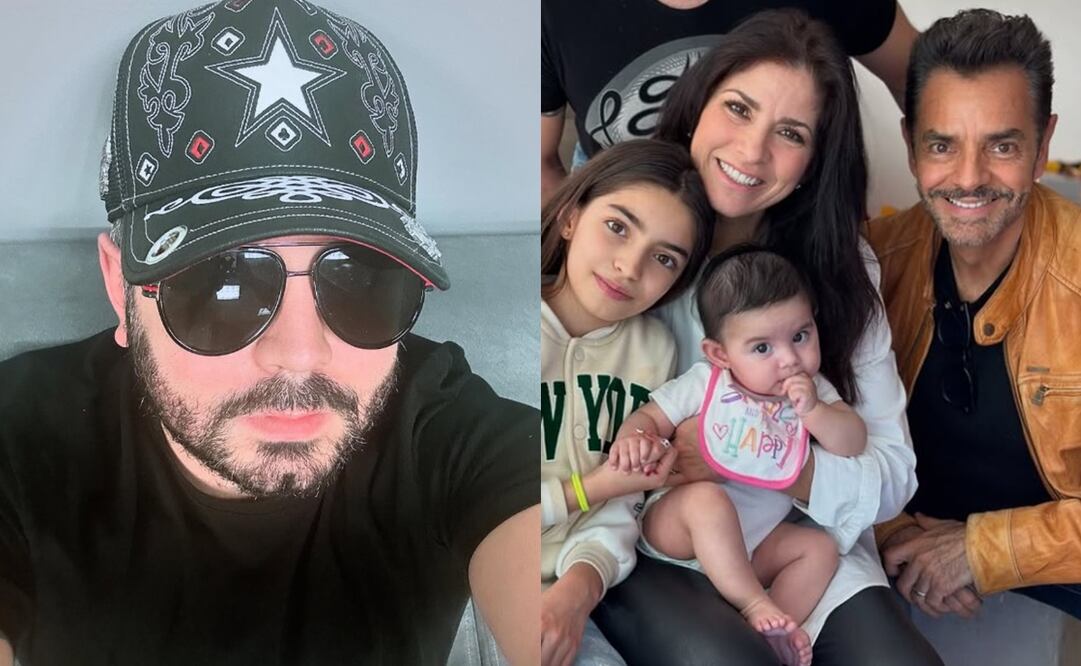 José Eduardo y su hija Tessa, junto a la familia Derbez. Foto: Instagram oficial.