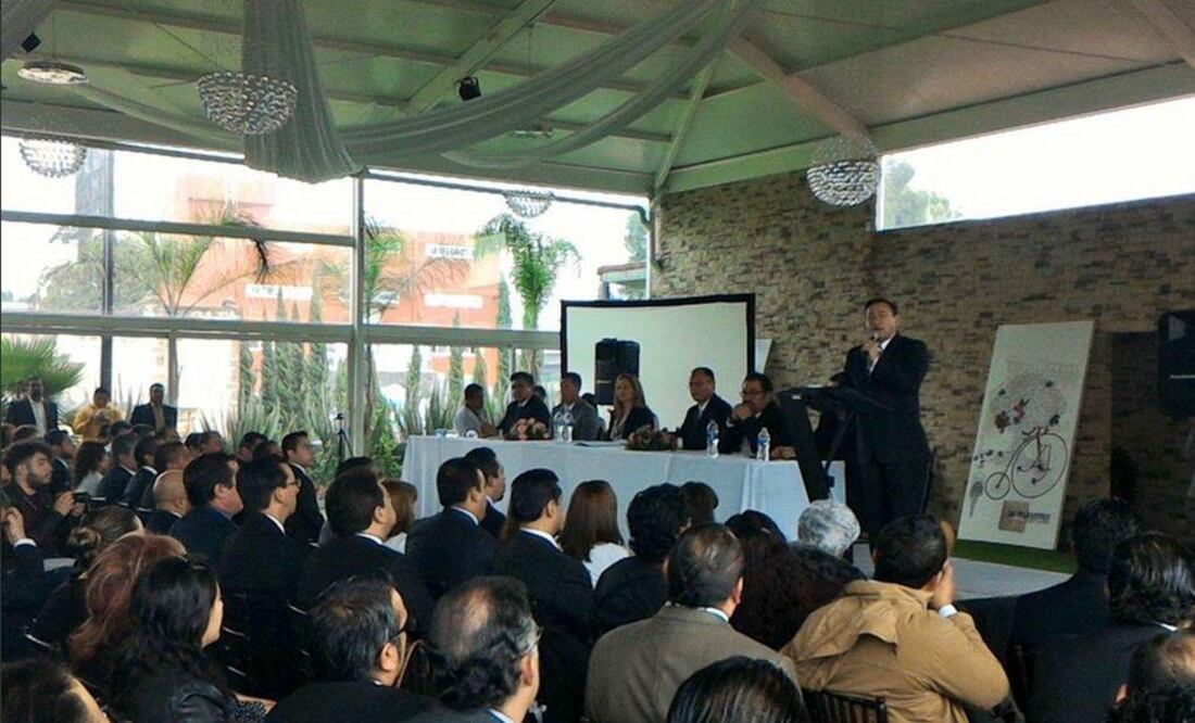 También se instalaron las mesas de trabajo para la elaboración del Plan de Gobierno. (Foto: @EdgarOlveraMX)