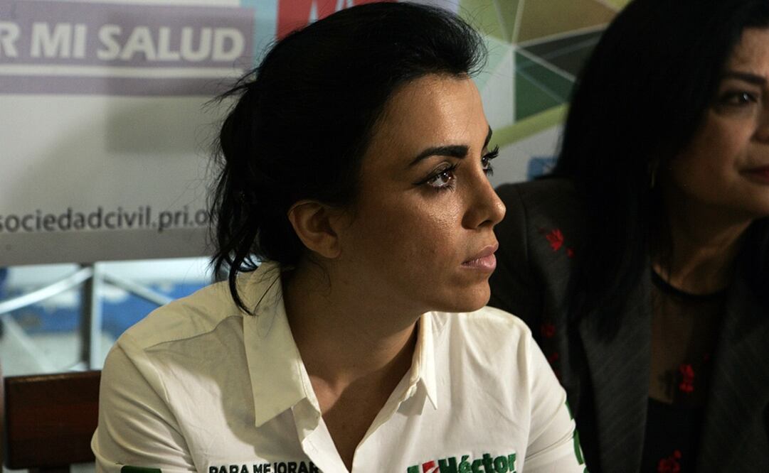 Andrea Yunes Yunes tuvo una participación muy activa en la campaña de su padre al gobierno de Veracruz. /Archivo - EL UNIVERSAL