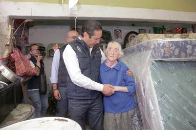 Gobernador de Querétaro recorre zonas afectadas