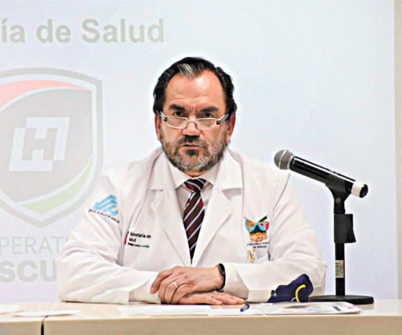 El secretario Efraín Benítez anunció que los hospitales en Pachuca e Ixmiquilpan están llenos. ESPECIAL