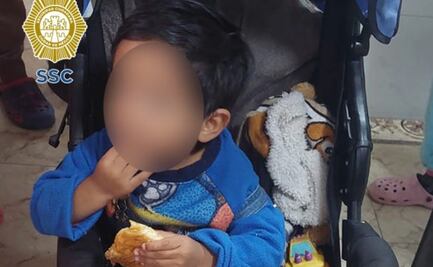 Abandonan a niño en una carriola en calles de la Cuauhtémoc