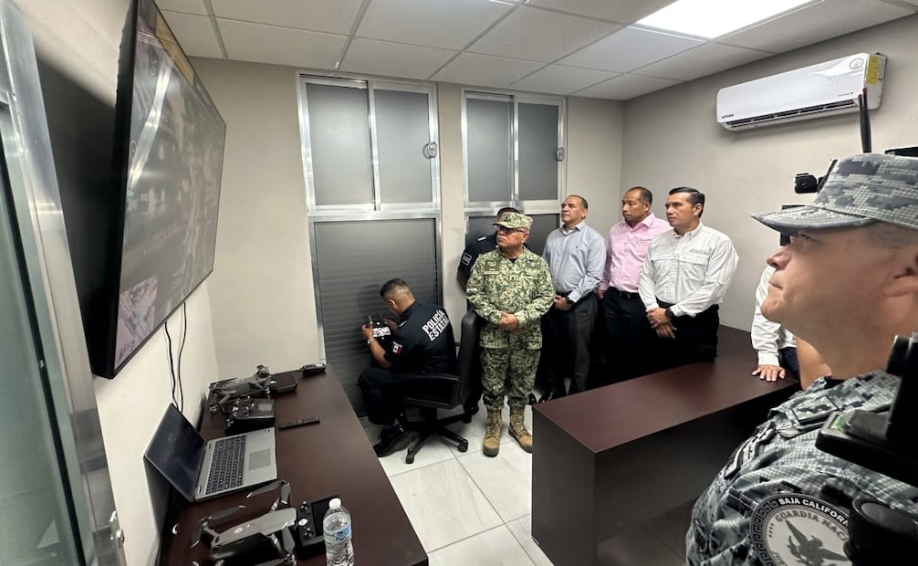 Baja California Sur estrena C5 con drones y videovigilancia; refuerzan estrategia ante violencia criminal. Foto: Especial