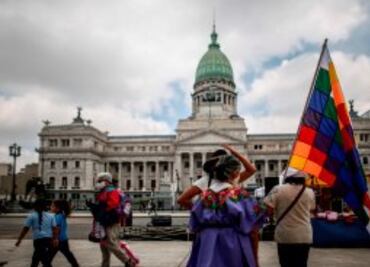 En el Día de la Hispanidad, cientos exigen reivindicar los derechos de los indígenas