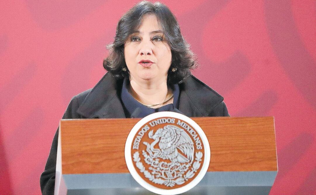Irma Eréndira Sandoval, secretaria de la Función Pública, afirmó que la acción temprana evitó un daño al erario. Foto: ARCHIVO EL UNIVERSAL