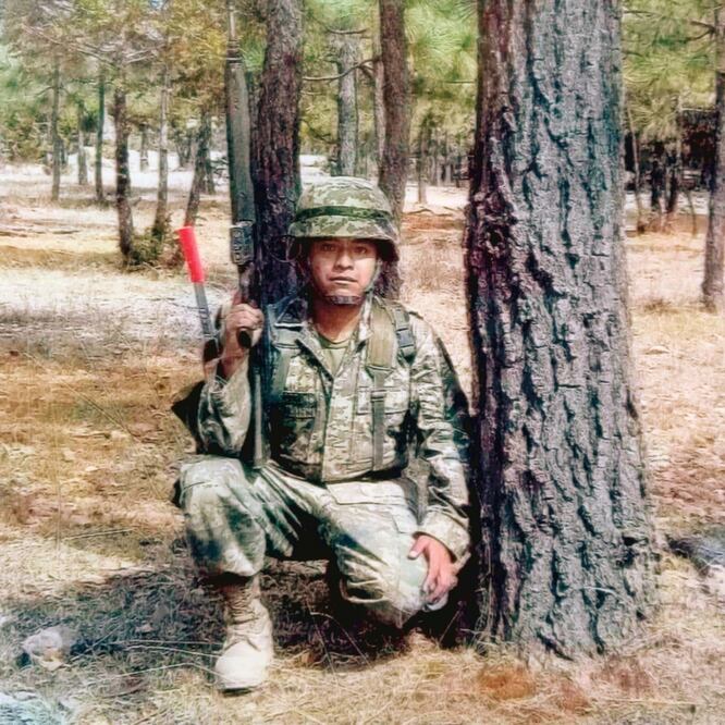 Luis Alberto Hernández se unió al Ejército en San Miguel Zapotitlán, Sinaloa. Los decesos de sus compañeros lo marcaron sicológicamente. PEDRO SÁNCHEZ. EL UNIVERSAL