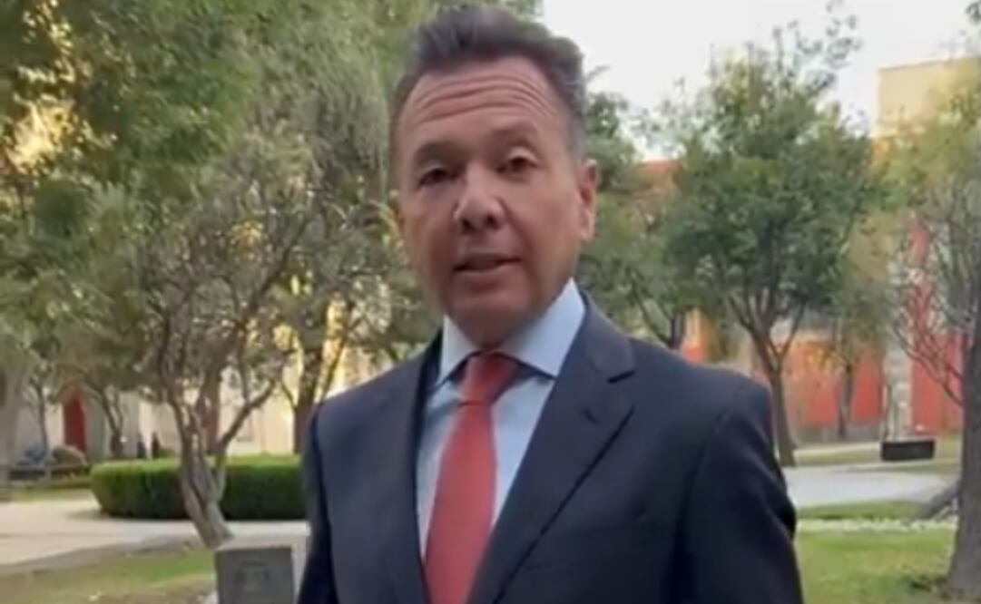 Pablo Lemus, gobernador de Jalisco, compartió un video en su cuenta de X, este 18 de marzo del 2025, sobre su encuentro con el Gabinete de Seguridad. Foto: Captura de video