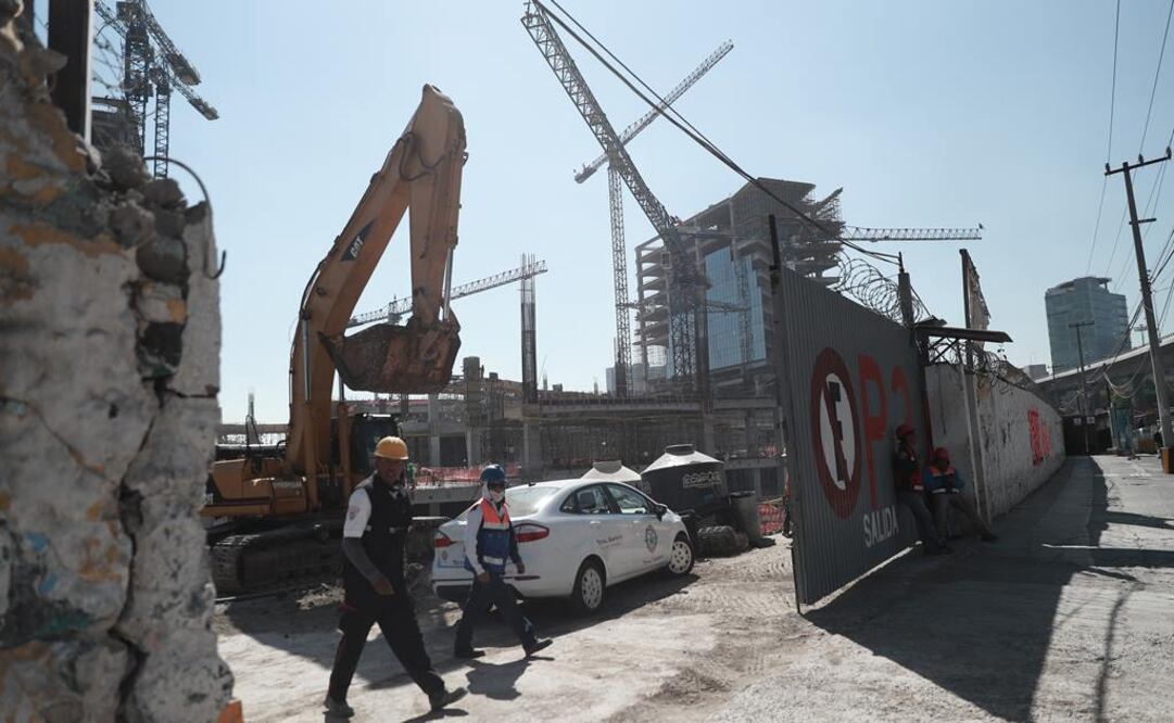 La plaza Artz Pedregal cuando estaba en construcción. Foto: Archivo EL UNIVERSAL