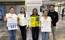No están solos, el Metro los acompaña: así buscan prevenir crisis de salud mental entre usuarios