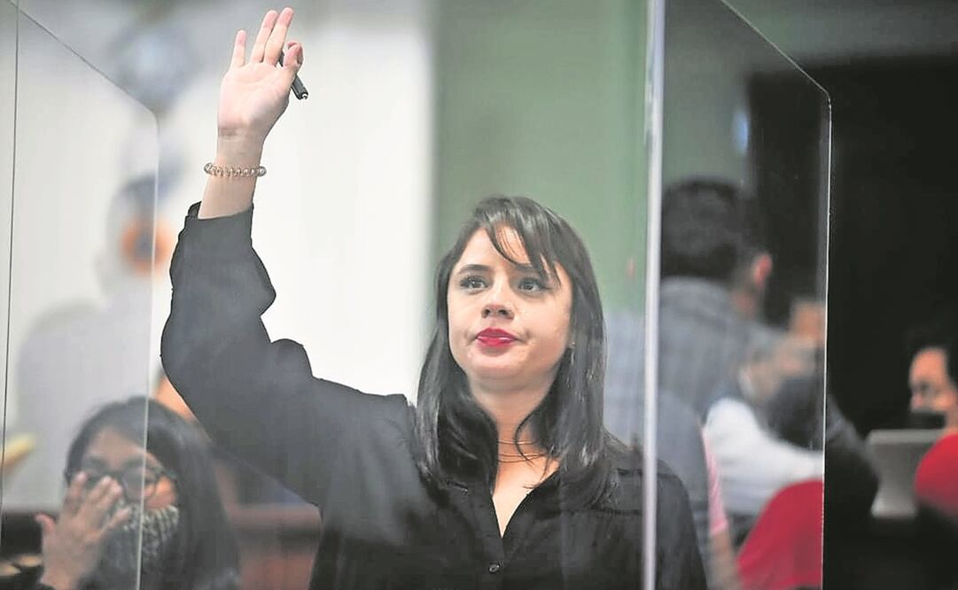 El Congreso local aprobó la licencia por maternidad de Circe Camacho (PT). Foto: TOMADA DE TWITTER