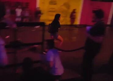 Captan momentos posteriores a la balacera en Playa del Carmen