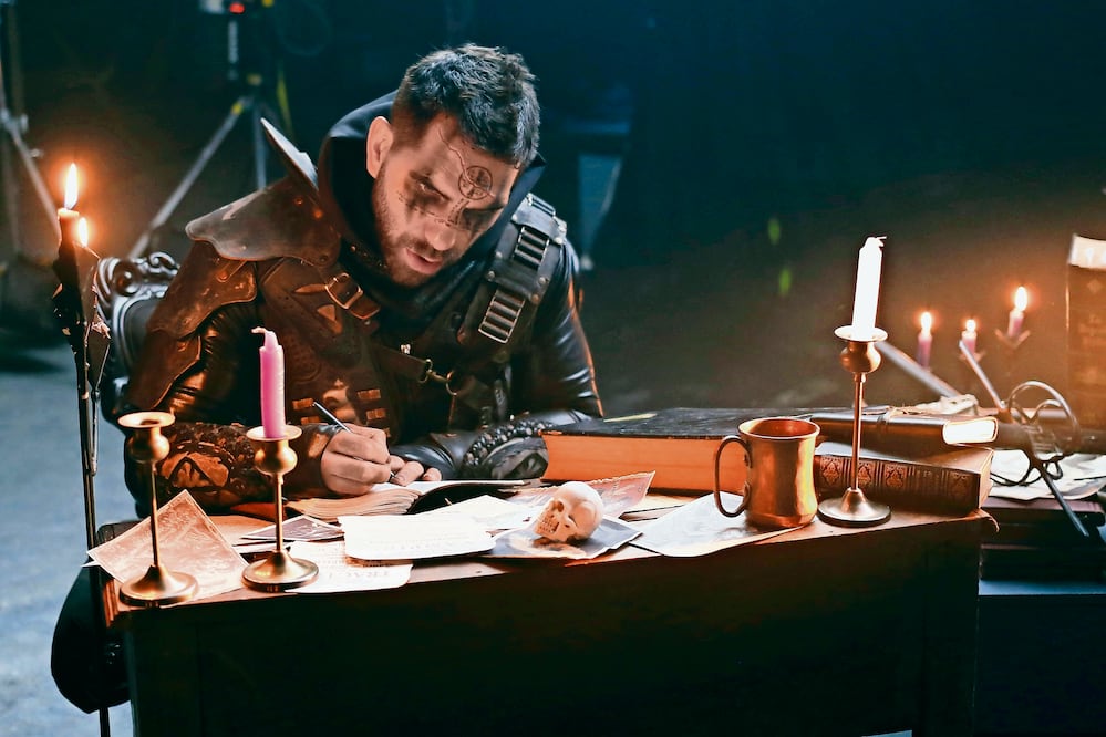 Arap Bethke es uno de los protagonistas y requirió entrenamiento de combates durante dos meses antes de la filmación (CORTESÍA)