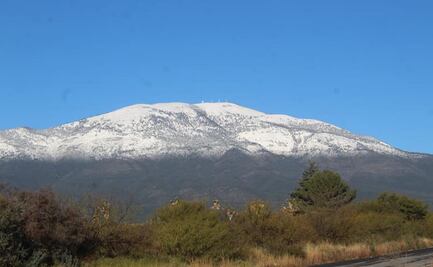 Familias disfrutan la nieve en montañas de Nuevo León