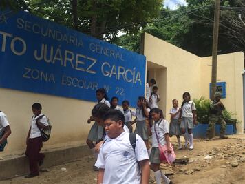 Van a las aulas con temor, por ola de violencia