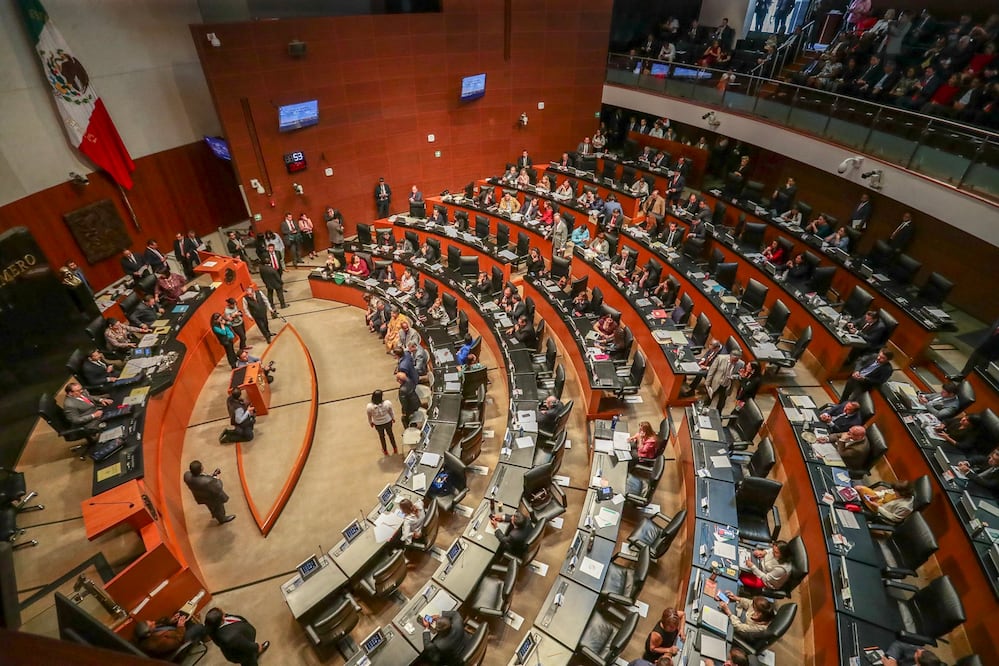 Sesión en el Senado. Foto: Archivo