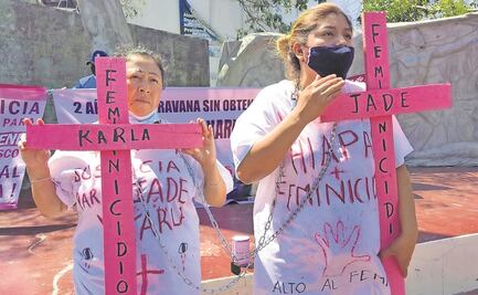 Madres de mujeres asesinadas exigen justicia en Oaxaca