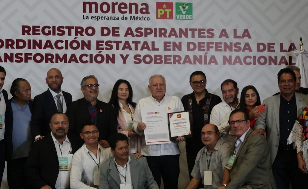 Rafael Marín, aspirante a la Coordinación de la Defensa de la Transformación y la Soberanía en Quintana Roo. Foto: especial
